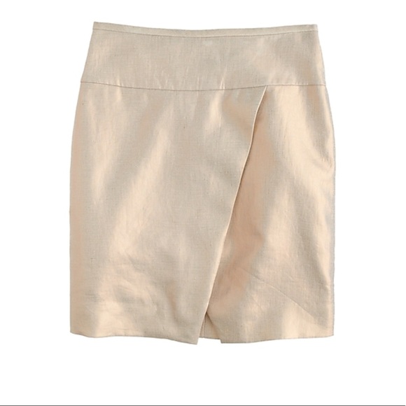 J.Crew  faux wrap skirt, Blogger fav!! - Picture 2 of 8